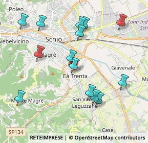 Mappa Via S. Marco, 36015 Schio VI, Italia (2.13)
