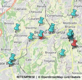 Mappa Via Giovanni Verga, 20842 Besana In Brianza MB, Italia (2.49263)