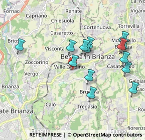 Mappa Via Giovanni Verga, 20842 Besana In Brianza MB, Italia (1.94143)