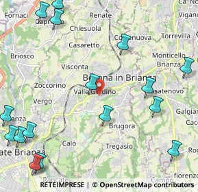Mappa Via Giovanni Verga, 20842 Besana In Brianza MB, Italia (3.276)