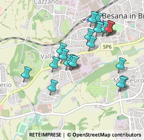 Mappa Via Giovanni Verga, 20842 Besana In Brianza MB, Italia (0.451)