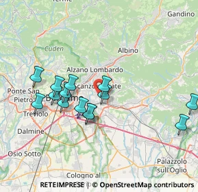 Mappa 24066 Pedrengo BG, Italia (6.96357)