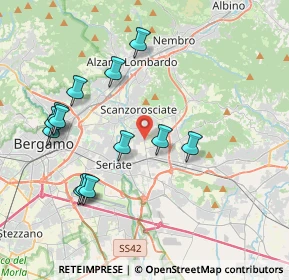 Mappa 24066 Pedrengo BG, Italia (4.01154)