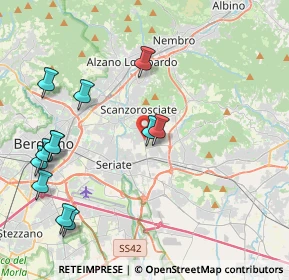 Mappa 24066 Pedrengo BG, Italia (4.72917)