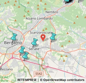Mappa 24066 Pedrengo BG, Italia (7.342)