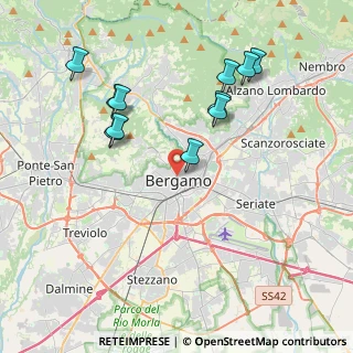 Mappa Viale Roma, 24121 Bergamo BG, Italia (4.01636)