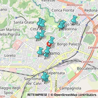 Mappa Viale Roma, 24121 Bergamo BG, Italia (0.85571)