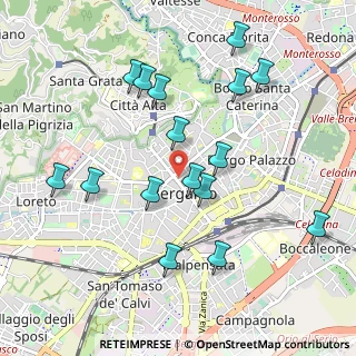 Mappa Viale Roma, 24121 Bergamo BG, Italia (1.00625)