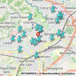 Mappa Viale Roma, 24121 Bergamo BG, Italia (0.99)