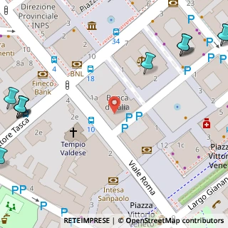 Mappa Viale Roma, 24121 Bergamo BG, Italia (0.134)