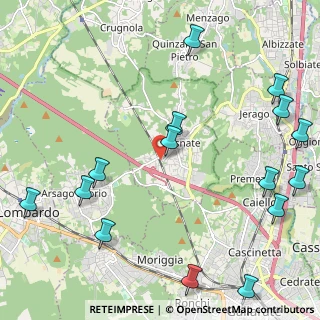 Mappa Via Nazario Sauro, 21010 Besnate VA, Italia (2.89267)