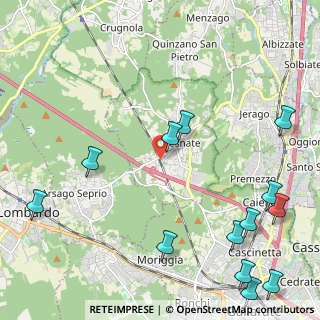 Mappa Via Nazario Sauro, 21010 Besnate VA, Italia (2.99692)