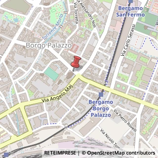 Mappa Via Borgo Palazzo, 49, 24121 Bergamo, Bergamo (Lombardia)