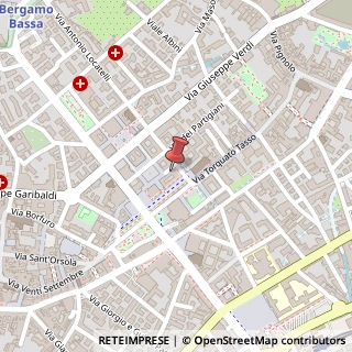 Mappa Via Monte Grappa, 7, 24121 Bergamo, Bergamo (Lombardia)