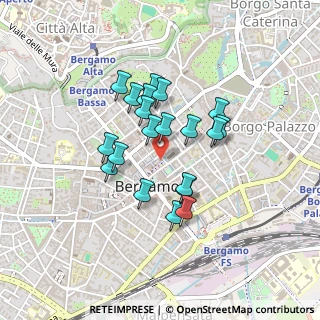Mappa Sentierone, 24121 Bergamo BG, Italia (0.34)