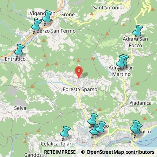 Mappa Via Bettenzini, 24060 Foresto Sparso BG, Italia (3.36333)