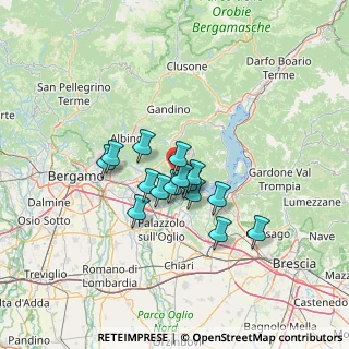 Mappa Via Bettenzini, 24060 Foresto Sparso BG, Italia (9.52467)