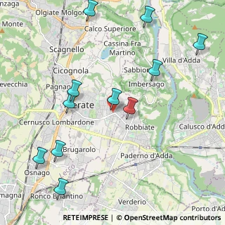 Mappa Merate - Ospedale, 23807 Merate LC, Italia (2.48091)