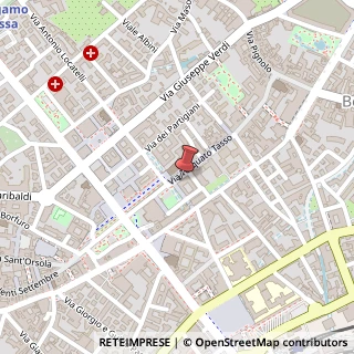 Mappa Via Torquato Tasso, 4, 24121 Bergamo, Bergamo (Lombardia)