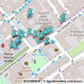 Mappa Via Sora Gennaro, 24121 Bergamo BG, Italia (0.05917)
