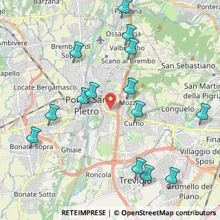 Mappa Via Dorotina, 24030 Mozzo BG, Italia (2.40857)