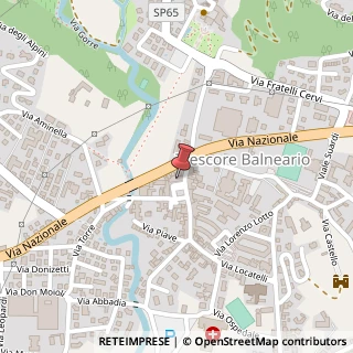 Mappa Piazza Cavour, 10, 24069 Trescore Balneario, Bergamo (Lombardia)