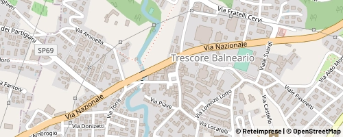 Mappa Trescore Balneario