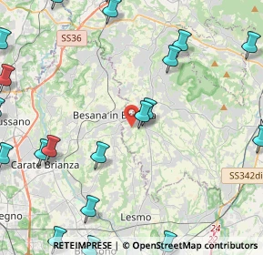Mappa Via Carminati Dè Brambilla, 23880 Casatenovo LC, Italia (6.323)