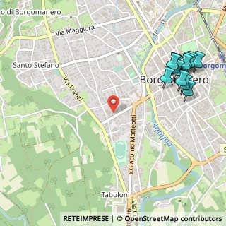 Mappa Via IV Novembre, 28021 Borgomanero NO, Italia (0.6875)