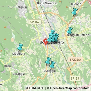 Mappa Via IV Novembre, 28021 Borgomanero NO, Italia (1.45833)