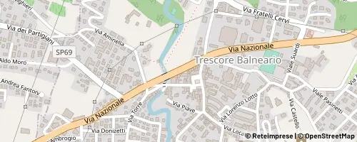 Mappa Trescore Balneario