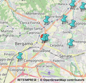 Mappa Via Stelvio, 24125 Bergamo BG, Italia (2.67727)