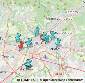 Mappa Via Stelvio, 24125 Bergamo BG, Italia (3.29091)