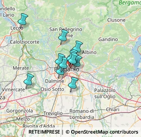 Mappa Via Stelvio, 24125 Bergamo BG, Italia (8.17417)