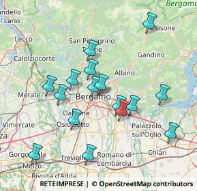 Mappa Via Stelvio, 24125 Bergamo BG, Italia (14.11188)
