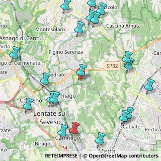Mappa Via Piave, 22060 Novedrate CO, Italia (2.8825)