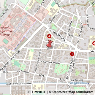 Mappa Via Giuseppe Mazzini, 24, 24128 Bergamo, Bergamo (Lombardia)