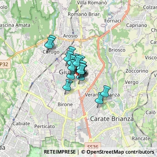 Mappa Via Caimi, 20833 Giussano MB, Italia (0.813)