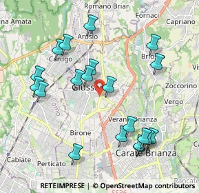 Mappa Via Caimi, 20833 Giussano MB, Italia (2.11)