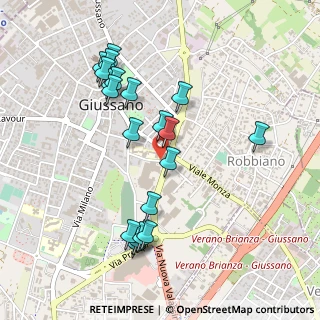 Mappa Via Caimi, 20833 Giussano MB, Italia (0.49)