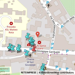 Mappa Via Giuseppe Garibaldi, 24122 Bergamo BG, Italia (0.075)