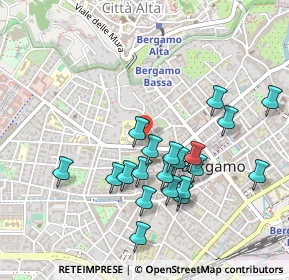Mappa Via Giuseppe Garibaldi, 24122 Bergamo BG, Italia (0.462)
