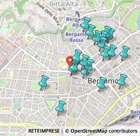 Mappa Via Giuseppe Garibaldi, 24122 Bergamo BG, Italia (0.436)