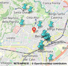 Mappa Via Giuseppe Garibaldi, 24122 Bergamo BG, Italia (0.92733)