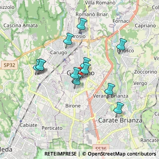 Mappa Via Enrico Fermi, 20833 Giussano MB, Italia (1.65167)