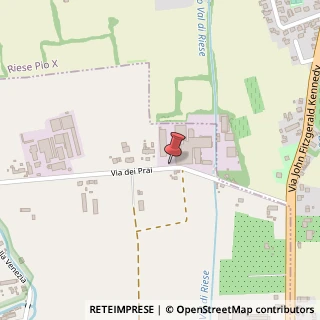 Mappa Via dei Prai, 4H, 31033 Castelfranco Veneto, Treviso (Veneto)