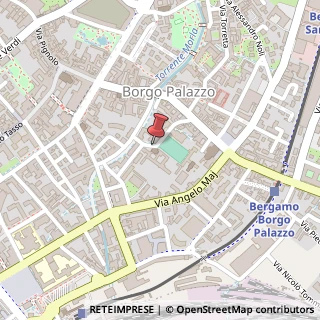 Mappa Via dei Cappuccini, 13, 24121 Bergamo BG, Italia, 24121 Bergamo, Bergamo (Lombardia)