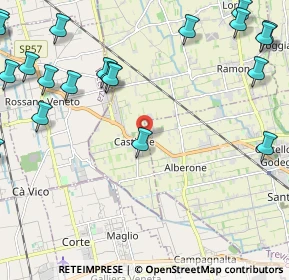 Mappa Via Villa, 31037 Loria TV, Italia (3.1395)
