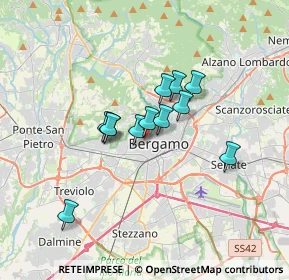 Mappa Via Giuseppe Mazzini, 24019 Zogno BG, Italia (2.3975)