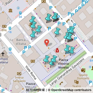 Mappa Sentierone, 24122 Bergamo BG, Italia (0.06136)
